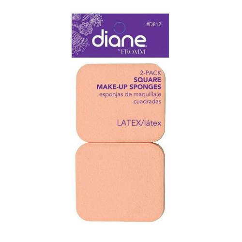[DIANE] D812 -Square Make-Up Sponges 2pk