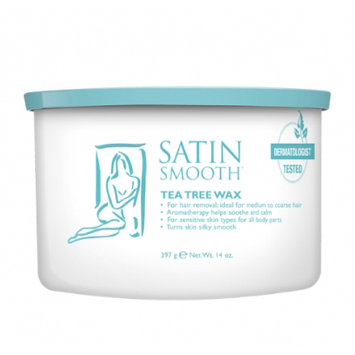 [SATIN SMOOTH] Tea Tree Wax (Aromatherapy Wax) -14oz