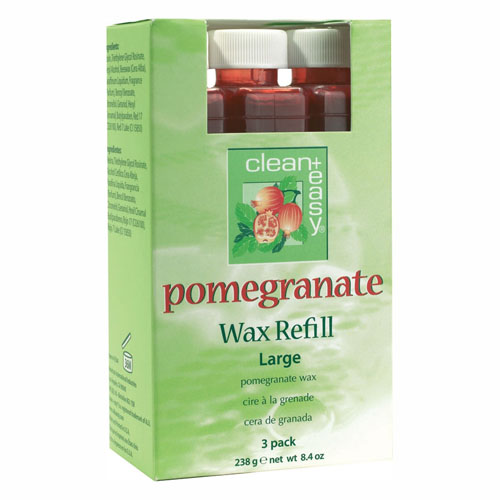 [clean+easy] Pomegranate Wax Refill-Large, 3pk