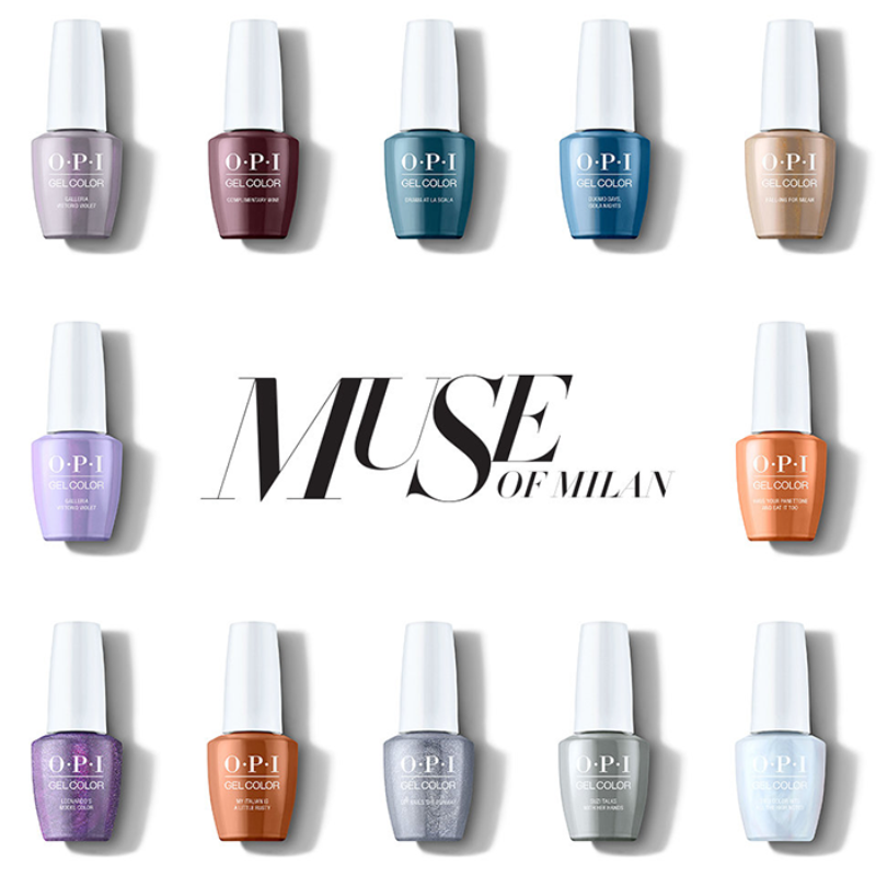 [OPI] 2020 Muse of Milan Collection (GEL COLOR) 12pcs - 제품선택